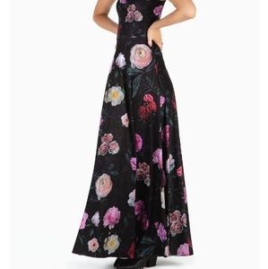 Dark Rose Princess Maxi Dress